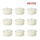 darrahopens Health & Beauty > Personal Care Bulk Buy Unscented SOY WAX Tealights, Soy Wax Tealight Candles - (100pc per set)