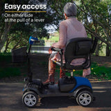 darrahopens Health & Beauty > Personal Care EQUIPMED Mobility Scooter Electric Motorised 4 Wheel Power Portable Folding
