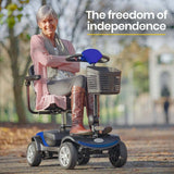 darrahopens Health & Beauty > Personal Care EQUIPMED Mobility Scooter Electric Motorised 4 Wheel Power Portable Folding