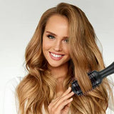 darrahopens Health & Beauty > Personal Care Hot Air One-Step Hair Dryer Negative Ion Anti-Frizz Blowout for Drying,Straightening, Curling and Volumizer (AU Plug)