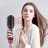 darrahopens Health & Beauty > Personal Care Hot Air One-Step Hair Dryer Negative Ion Anti-Frizz Blowout for Drying,Straightening, Curling and Volumizer (AU Plug)