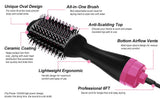 darrahopens Health & Beauty > Personal Care Hot Air One-Step Hair Dryer Negative Ion Anti-Frizz Blowout for Drying,Straightening, Curling and Volumizer (AU Plug)