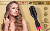 darrahopens Health & Beauty > Personal Care Hot Air One-Step Hair Dryer Negative Ion Anti-Frizz Blowout for Drying,Straightening, Curling and Volumizer (AU Plug)