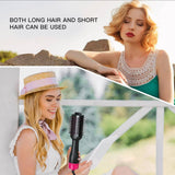 darrahopens Health & Beauty > Personal Care Hot Air One-Step Hair Dryer Negative Ion Anti-Frizz Blowout for Drying,Straightening, Curling and Volumizer (AU Plug)