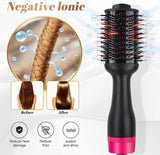 darrahopens Health & Beauty > Personal Care Hot Air One-Step Hair Dryer Negative Ion Anti-Frizz Blowout for Drying,Straightening, Curling and Volumizer (AU Plug)