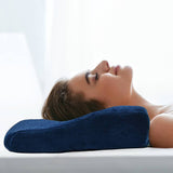 darrahopens Health & Beauty > Personal Care Memory Foam Neck Pillow Cushion Support Rebound Contour Pain Relief Health Care