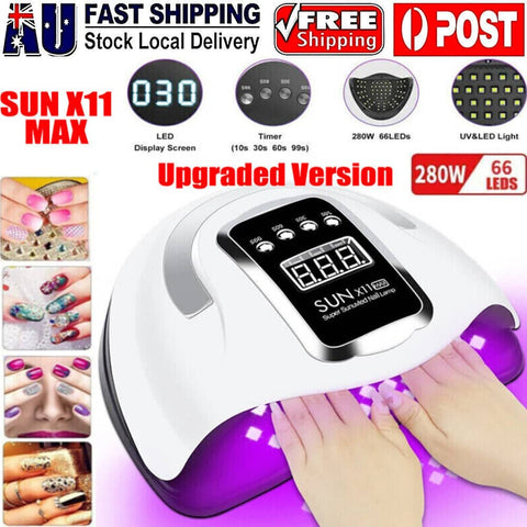 Darrahopens Health & Beauty > Personal Care Nail Lamp UV LED Light Professional Nail Polish Dryer Art Gel Curing Device