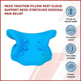 darrahopens Health & Beauty > Personal Care Neck Traction Pillow Rest Cloud Support Neck Stretcher Cervical Pain Relief