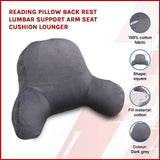 darrahopens Health & Beauty > Personal Care Reading Pillow Back Rest Lumbar Support Arm Seat Cushion Lounger