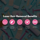 darrahopens Health & Beauty > Personal Care Silhouette Portable Laser Hair Remover Permanent Epliation System Body Face Home