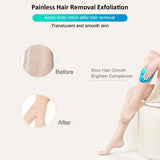 Darrahopens Health & Beauty > Personal Care Women Men Painless Physical Hair Removal Epilators Crystal Hair Eraser Exfoliate Light Blue