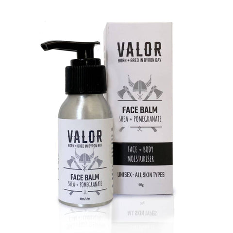 Darrahopens Health & Beauty > Shaving & Hair Removal Valor Face Balm (Shea and Pomegranate)