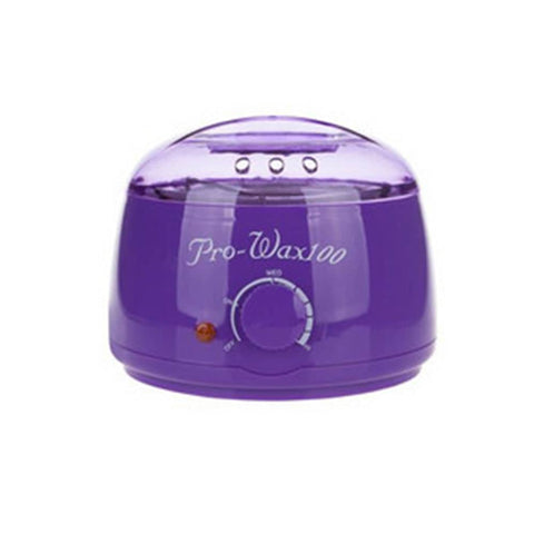 darrahopens Health & Beauty > Shaving & Hair Removal Wax Pot Heater 500ml Hard Wax Bean Removal kit Purple