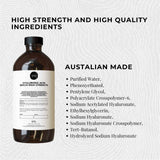Darrahopens Health & Beauty > Skincare 1L Hyaluronic Acid Serum - High Strength Bulk Cosmetic Face Skin Care