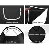 darrahopens Health & Beauty > Spray Tan Portable Pop Up Tanning Tent - Black