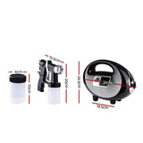 darrahopens Health & Beauty > Spray Tan Professional Spray Tan Machine Sunless Tanning Gun Kit HVLP System Black