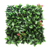 Darrahopens Home & Garden > Artificial Plants 4 x Garden Vertical Wall Hanging Artificial Plants Interlocking Tile Hedge Green UV 50x50cm