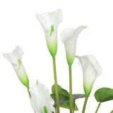 darrahopens Home & Garden > Artificial Plants Artificial Flowering White Peace Lily / Calla Lily Plant 50cm