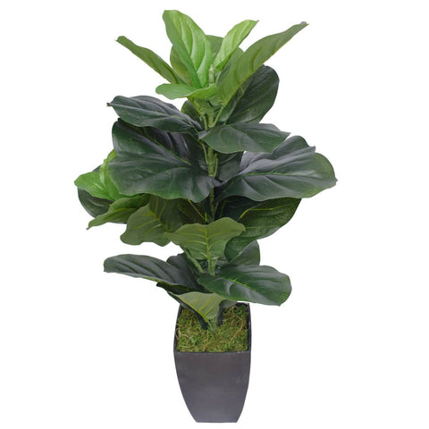 darrahopens Home & Garden > Artificial Plants Dense Fiddle Leaf Fig Tree 70cm