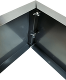 darrahopens Home & Garden > Artificial Plants Grey Metal Planter Small