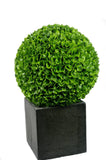 darrahopens Home & Garden > Artificial Plants Large Clover Hedge Topiary Ball UV Resistant 48cm