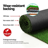 darrahopens Home & Garden > Artificial Plants Primeturf 2x10m Artificial Grass Synthetic Fake 20SQM Turf Lawn 17mm Tape