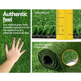 darrahopens Home & Garden > Artificial Plants Primeturf Artificial Grass 10mm 2mx5m 10sqm Synthetic Fake Turf Plants Plastic Lawn Olive