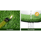 darrahopens Home & Garden > Artificial Plants Primeturf Artificial Grass 17mm 1mx10m 10sqm Synthetic Fake Turf Plants Plastic Lawn Olive