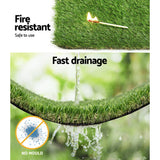 darrahopens Home & Garden > Artificial Plants Primeturf Artificial Grass Synthetic 60 SQM Fake Lawn 30mm 2X5M