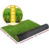 darrahopens Home & Garden > Artificial Plants Primeturf Artificial Grass Synthetic Fake Lawn 2mx5m Turf Plastic Plant 30mm