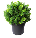 darrahopens Home & Garden > Artificial Plants Small Potted Artificial Flowering Hop Plant UV Resistant 20cm