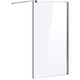 darrahopens Home & Garden > Bathroom Accessories 1100 x 2000mm Frameless 10mm Safety Glass Shower Screen