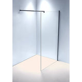 darrahopens Home & Garden > Bathroom Accessories 1100 x 2100mm Frameless 10mm Safety Glass Shower Screen