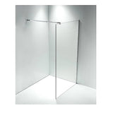 darrahopens Home & Garden > Bathroom Accessories 1100 x 2100mm Frameless 10mm Safety Glass Shower Screen