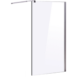 darrahopens Home & Garden > Bathroom Accessories 1100 x 2100mm Frameless 10mm Safety Glass Shower Screen