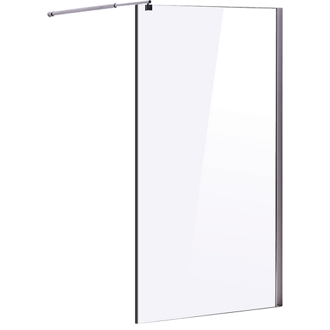 darrahopens Home & Garden > Bathroom Accessories 1100 x 2100mm Frameless 10mm Safety Glass Shower Screen