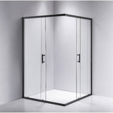 darrahopens Home & Garden > Bathroom Accessories 1200 x 1000mm Sliding Door Nano Safety Glass Shower Screen By Della Francesca