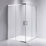 darrahopens Home & Garden > Bathroom Accessories 1200 x 1000mm Sliding Door Nano Safety Glass Shower Screen By Della Francesca
