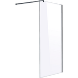 darrahopens Home & Garden > Bathroom Accessories 1200 x 2000mm Frameless 10mm Safety Glass Shower Screen