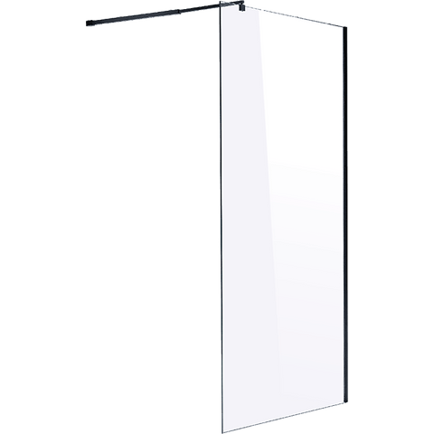 darrahopens Home & Garden > Bathroom Accessories 1200 x 2000mm Frameless 10mm Safety Glass Shower Screen