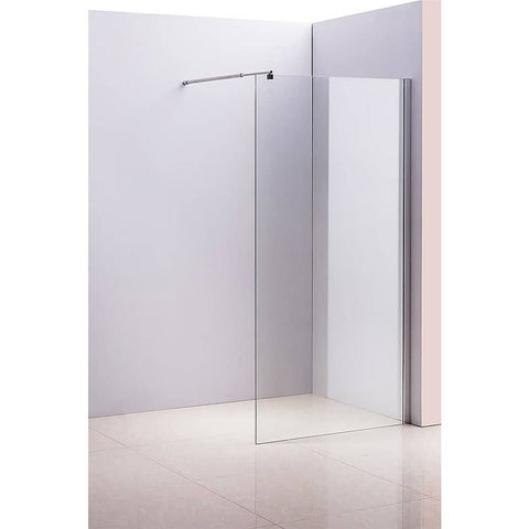 darrahopens Home & Garden > Bathroom Accessories 1200 x 2000mm Frameless 10mm Safety Glass Shower Screen
