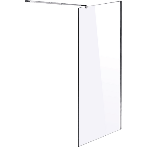 darrahopens Home & Garden > Bathroom Accessories 1200 x 2100mm Frameless 10mm Safety Glass Shower Screen