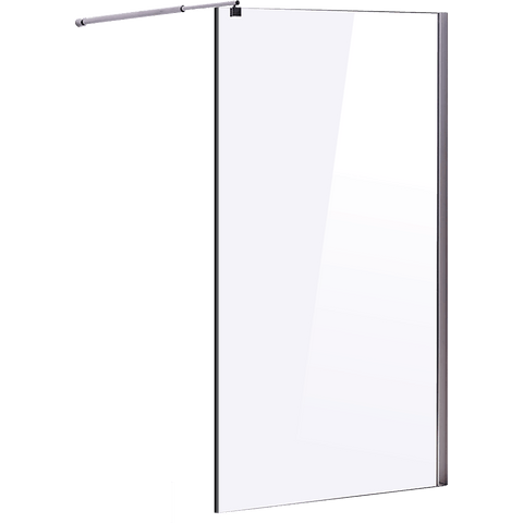 darrahopens Home & Garden > Bathroom Accessories 1200 x 2100mm Frameless 10mm Safety Glass Shower Screen