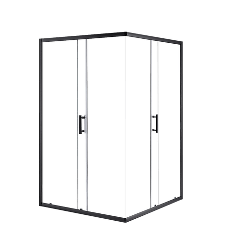 darrahopens Home & Garden > Bathroom Accessories 1200 x 900mm Sliding Door Nano Safety Glass Shower Screen By Della Francesca