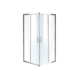 darrahopens Home & Garden > Bathroom Accessories 1200 x 900mm Sliding Door Nano Safety Glass Shower Screen By Della Francesca