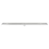 darrahopens Home & Garden > Bathroom Accessories 1200mm Bathroom Shower Stainless Steel Grate Drain w/Centre outlet Floor Waste Square Pattern