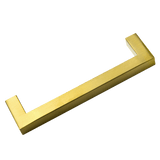 darrahopens Home & Garden > Bathroom Accessories 15x Brushed Brass Drawer Pulls Kitchen Cabinet Handles - Gold Finish 128mm