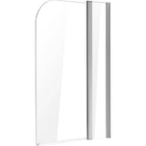 darrahopens Home & Garden > Bathroom Accessories 180° Pivot Door 6mm Safety Glass Bath Shower Screen 1000x1400mm By Della Francesca
