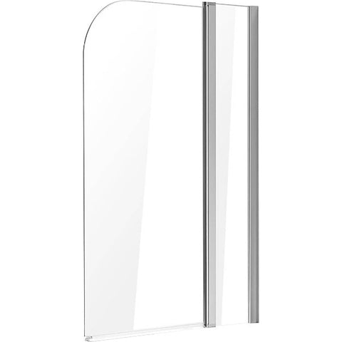 darrahopens Home & Garden > Bathroom Accessories 180° Pivot Door 6mm Safety Glass Bath Shower Screen 1000x1400mm By Della Francesca
