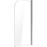 darrahopens Home & Garden > Bathroom Accessories 180° Pivot Door 6mm Safety Glass Bath Shower Screen 800x1400mm By Della Francesca